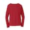 Port & Company® Fan Favorite™ Colors Long Sleeve Ladies V-Neck T-Shirt